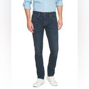 Banana Republic Techmotion Skinny Blue Jean 33x32 stretch